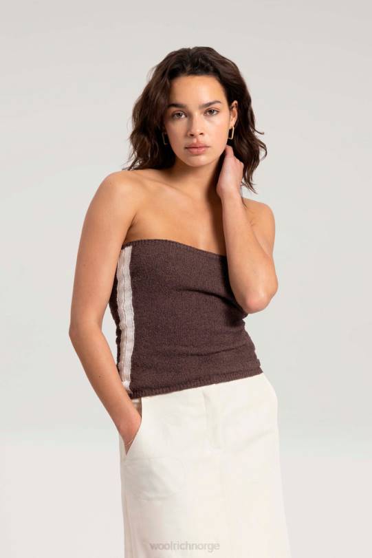 bandeau topp-danielle cathari brun kvinner Woolrich klær 8PBN154