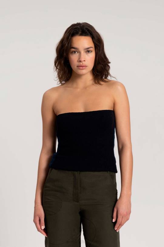 bandeau topp-danielle cathari svart kvinner Woolrich klær 8PBN153
