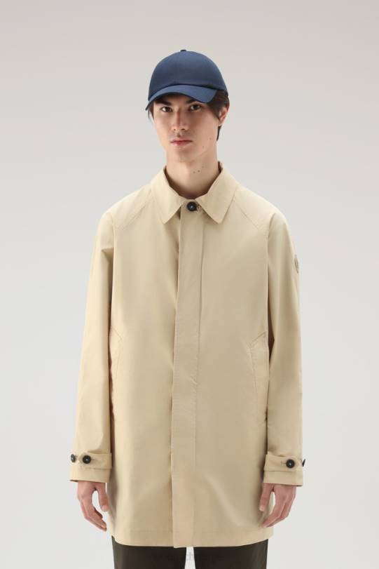city ​​carcoat i urban touch strandsand menn Woolrich klær 8PBN452