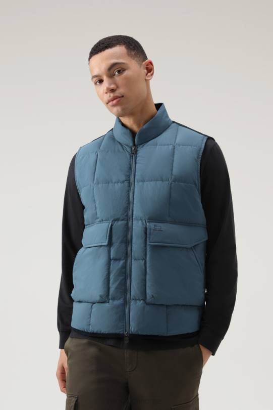 arv terrengvest blå innsjø menn Woolrich klær 8PBN672